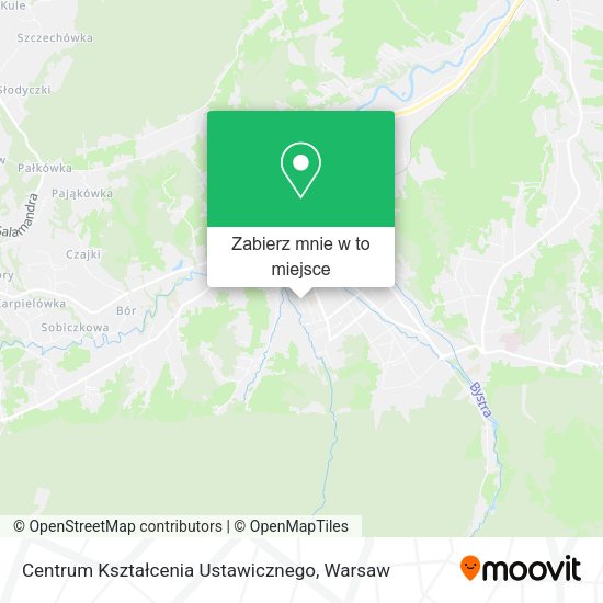 Mapa Centrum Kształcenia Ustawicznego