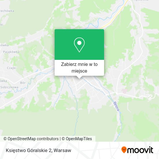 Mapa Księstwo Góralskie 2