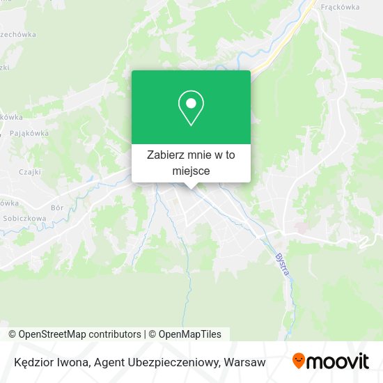 Mapa Kędzior Iwona, Agent Ubezpieczeniowy