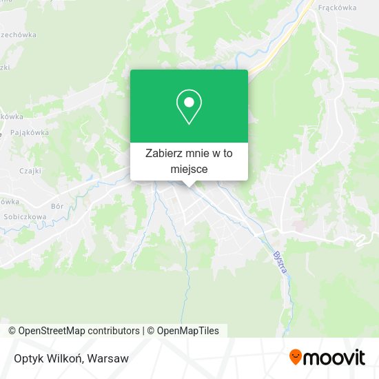 Mapa Optyk Wilkoń