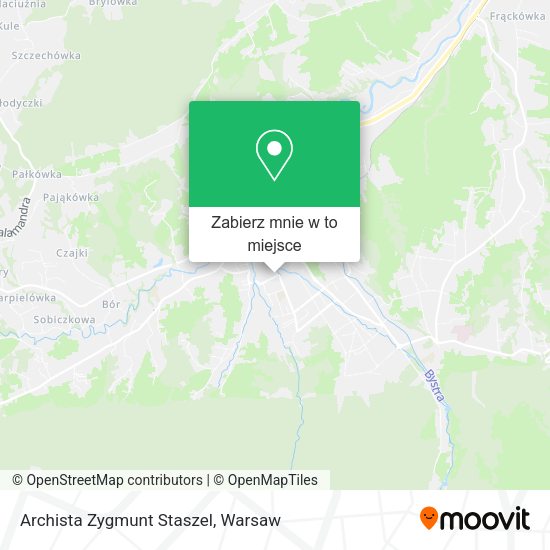 Mapa Archista Zygmunt Staszel