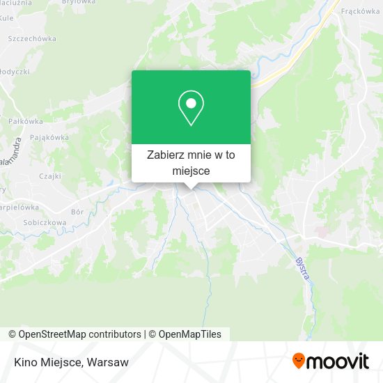 Mapa Kino Miejsce