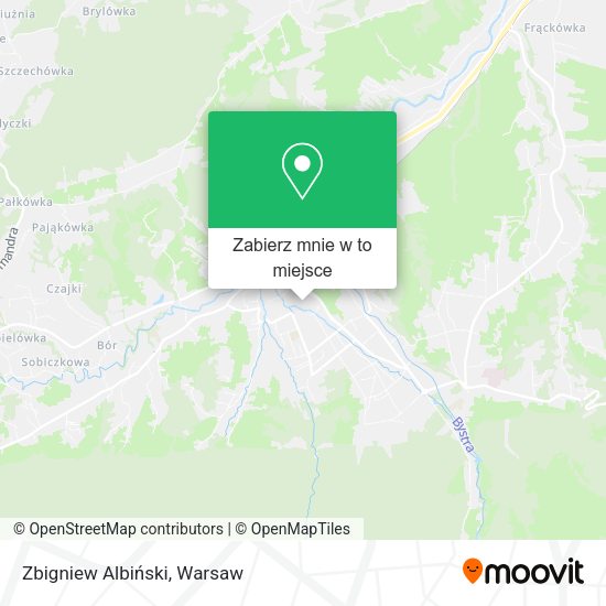 Mapa Zbigniew Albiński