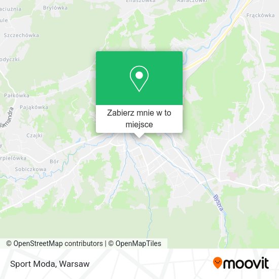 Mapa Sport Moda