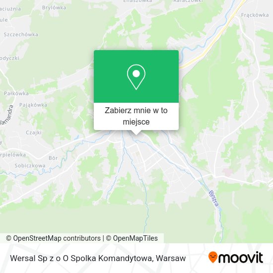 Mapa Wersal Sp z o O Spolka Komandytowa