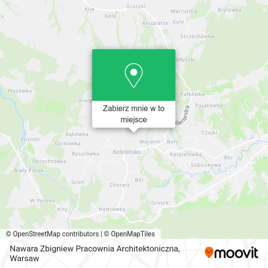 Mapa Nawara Zbigniew Pracownia Architektoniczna