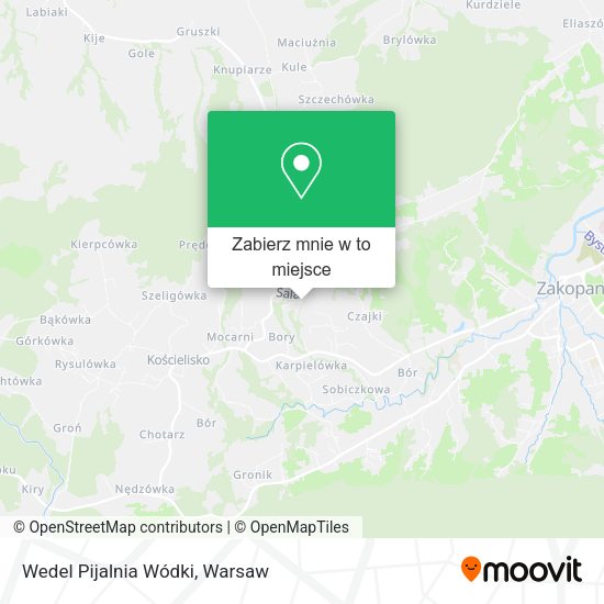 Mapa Wedel Pijalnia Wódki