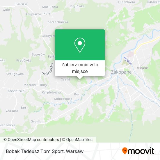 Mapa Bobak Tadeusz Tbm Sport