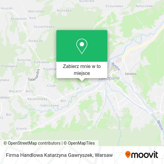 Mapa Firma Handlowa Katarzyna Gawryszek