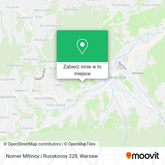 Mapa Nomer Mitinoy i Russkovoy 228