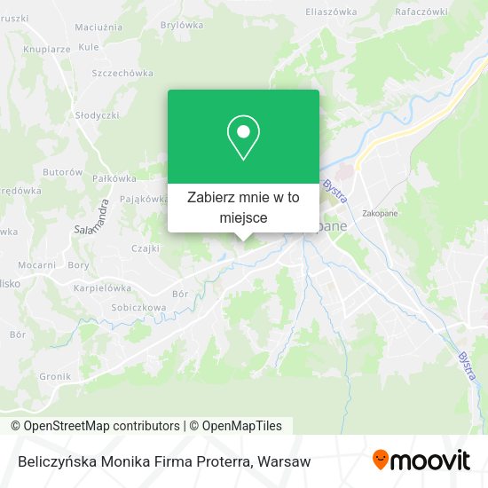 Mapa Beliczyńska Monika Firma Proterra