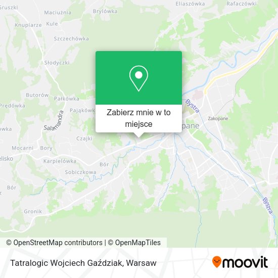 Mapa Tatralogic Wojciech Gaździak