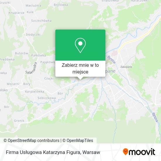 Mapa Firma Usługowa Katarzyna Figura