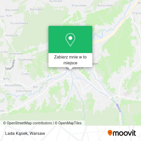 Mapa Lada Kąsek