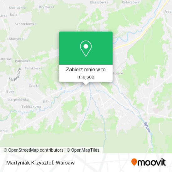 Mapa Martyniak Krzysztof