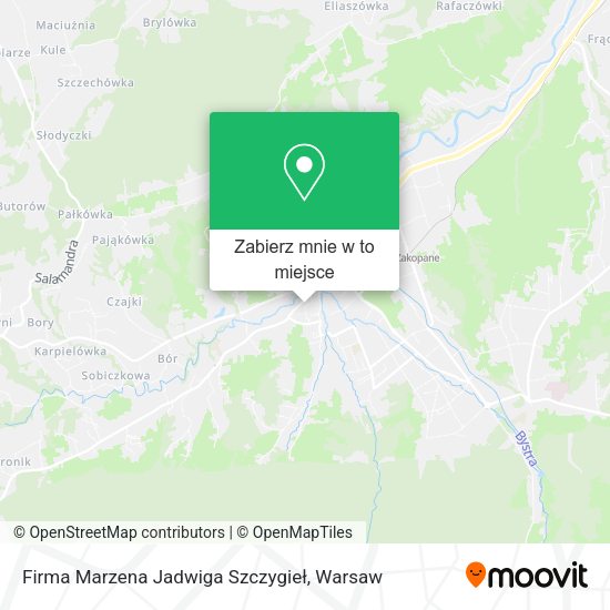 Mapa Firma Marzena Jadwiga Szczygieł