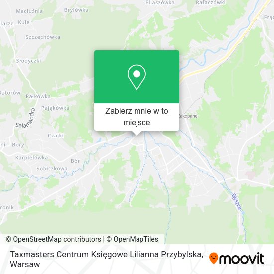 Mapa Taxmasters Centrum Księgowe Lilianna Przybylska