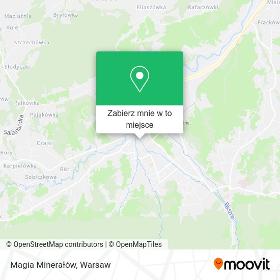 Mapa Magia Minerałów