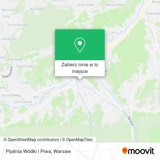 Mapa Pijalnia Wódki i Piwa