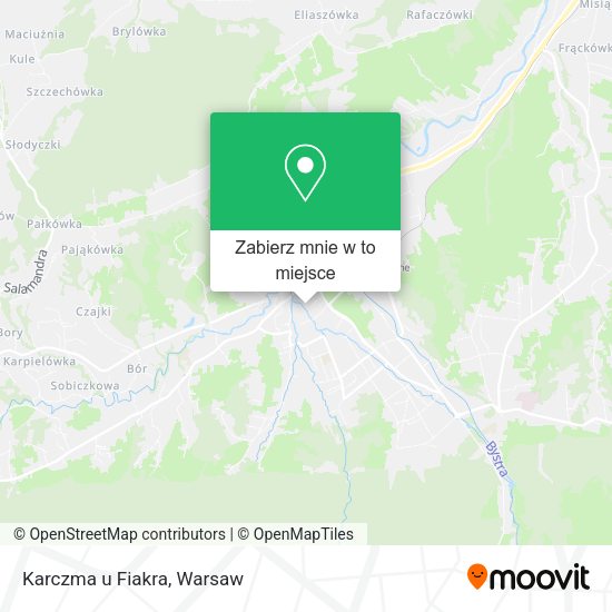 Mapa Karczma u Fiakra