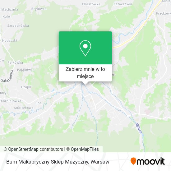 Mapa Bum Makabryczny Sklep Muzyczny