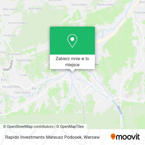 Mapa Rapido Investments Mateusz Podosek