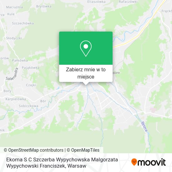 Mapa Ekoma S C Szczerba Wypychowska Malgorzata Wypychowski Franciszek