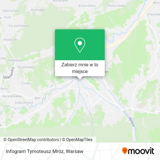 Mapa Infogram Tymoteusz Mróz