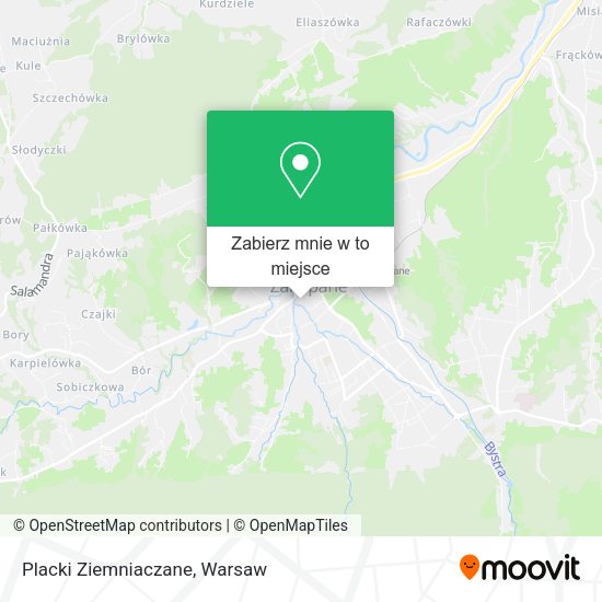 Mapa Placki Ziemniaczane