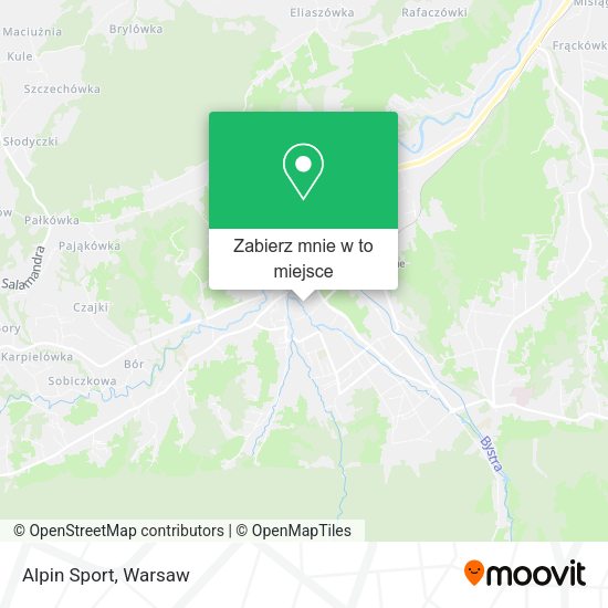 Mapa Alpin Sport