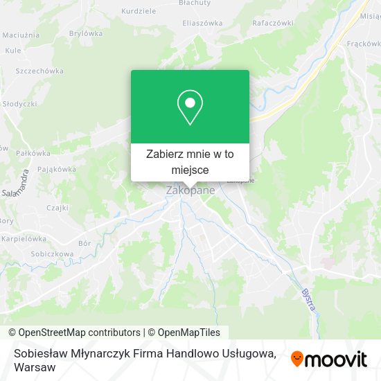 Mapa Sobiesław Młynarczyk Firma Handlowo Usługowa