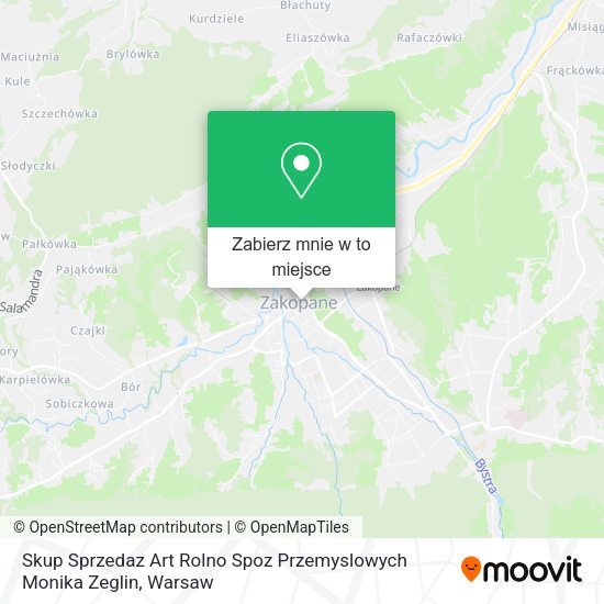 Mapa Skup Sprzedaz Art Rolno Spoz Przemyslowych Monika Zeglin