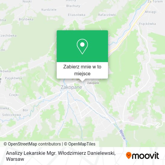 Mapa Analizy Lekarskie Mgr. Włodzimierz Danielewski