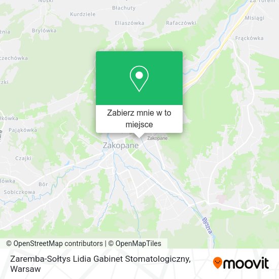 Mapa Zaremba-Sołtys Lidia Gabinet Stomatologiczny