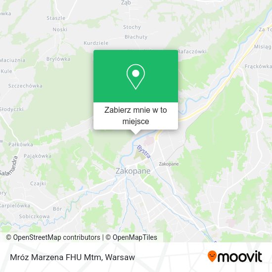 Mapa Mróz Marzena FHU Mtm