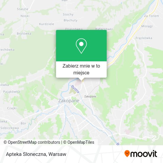 Mapa Apteka Sloneczna