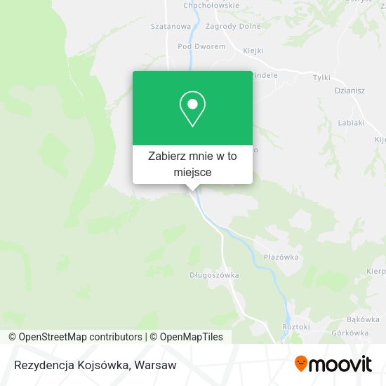 Mapa Rezydencja Kojsówka