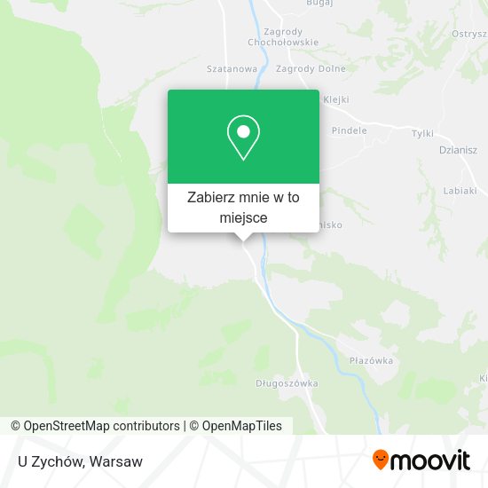 Mapa U Zychów