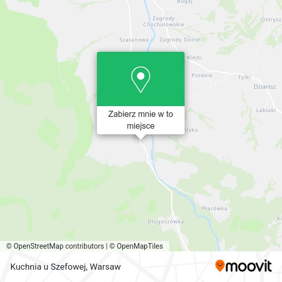 Mapa Kuchnia u Szefowej