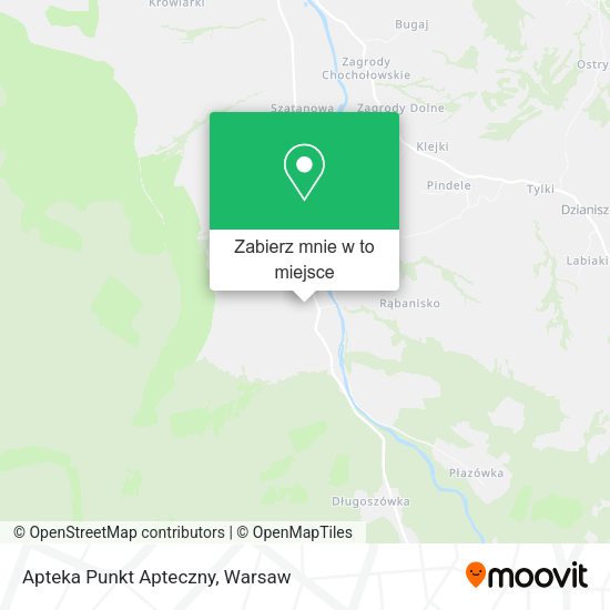 Mapa Apteka Punkt Apteczny