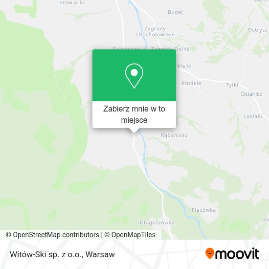 Mapa Witów-Ski sp. z o.o.