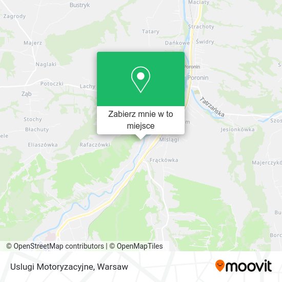 Mapa Uslugi Motoryzacyjne