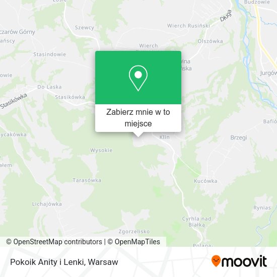 Mapa Pokoik Anity i Lenki