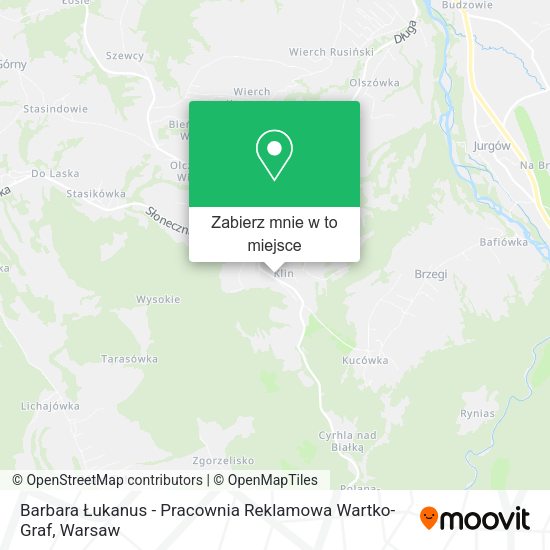 Mapa Barbara Łukanus - Pracownia Reklamowa Wartko-Graf