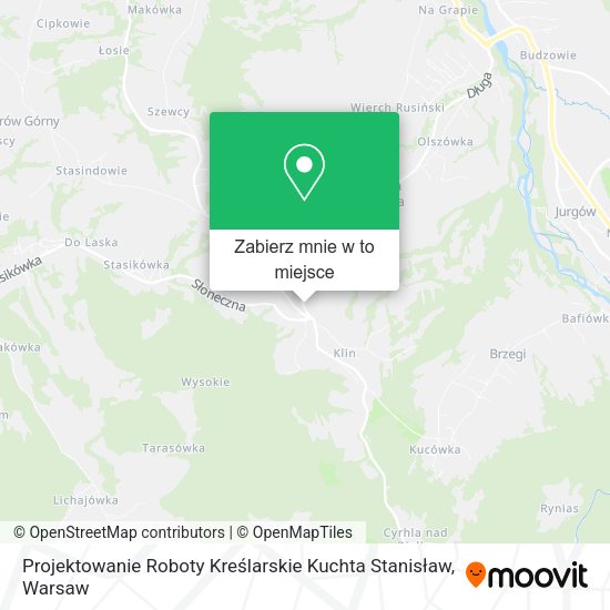 Mapa Projektowanie Roboty Kreślarskie Kuchta Stanisław