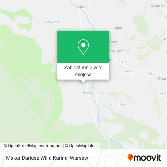 Mapa Makar Dariusz Willa Karina