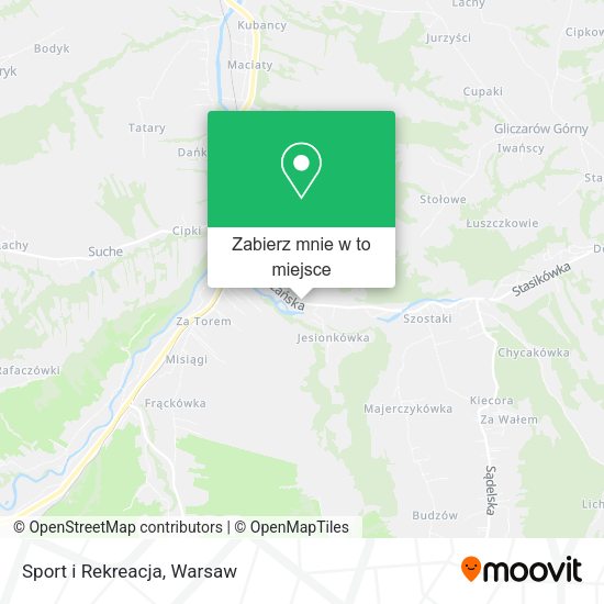 Mapa Sport i Rekreacja