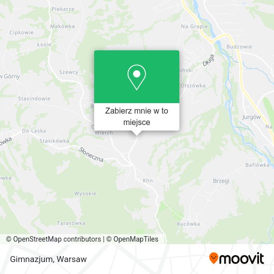 Mapa Gimnazjum