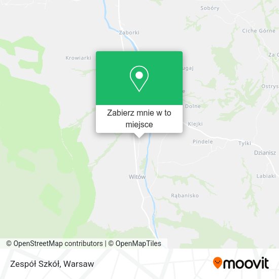 Mapa Zespół Szkół