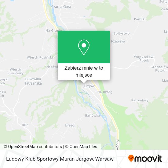 Mapa Ludowy Klub Sportowy Muran Jurgow